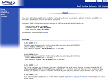 Tablet Screenshot of mail.invite.cz